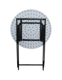 Stół składany balkonowo cateringowy biały 60x72cm 2