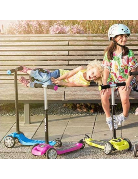 Hulajnoga 3 kołowa balansowa kettler kwizzy zielona