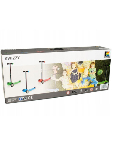 Hulajnoga 3 kołowa balansowa kettler kwizzy zielona