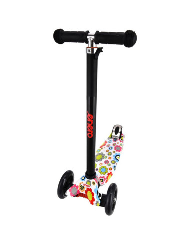 Hulajnoga 3-kołowa balansowa enero maxi flowers