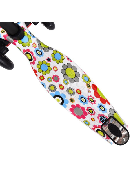 Hulajnoga 3-kołowa balansowa enero maxi flowers