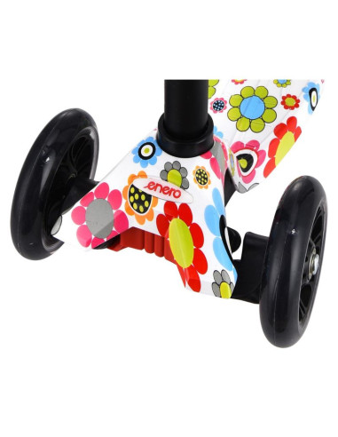 Hulajnoga 3-kołowa balansowa enero maxi flowers