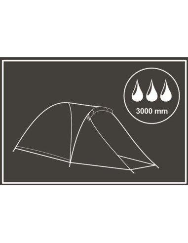 Namiot 2 osobowy trip 275x150x105cm