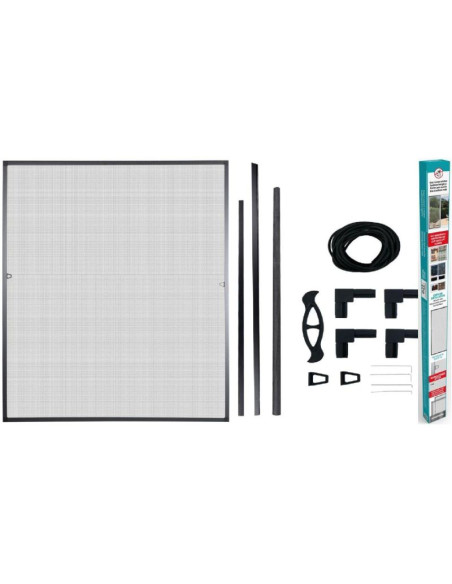 Moskitiera okno alu 150x130cm garden life