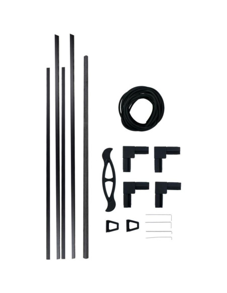 Moskitiera okno alu 150x130cm garden life