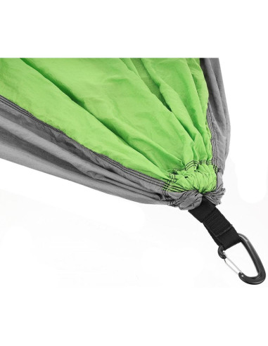 Hamak turystyczny 2 osobowy 300x140cm z odpinaną moskitierą cool