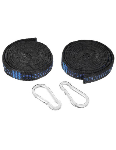 Hamak turystyczny 2 osobowy 300x140cm z odpinaną moskitierą cool