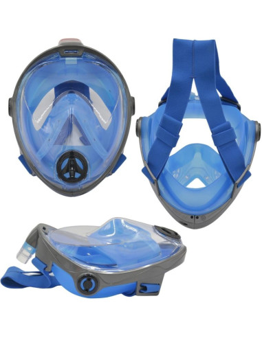 Maska do nurkowania snorkelingu junior best sporting