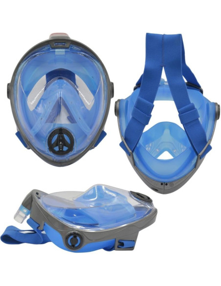 Maska do nurkowania snorkelingu junior best sporting