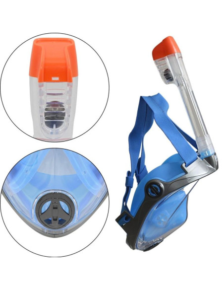 Maska do nurkowania snorkelingu junior best sporting