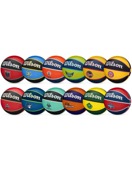 Piłka do koszykówki wilson wnba team tribute bskt pho mercury r.6