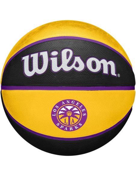 Piłka do koszykówki wilson wnba team tribute bskt la sparks r.6