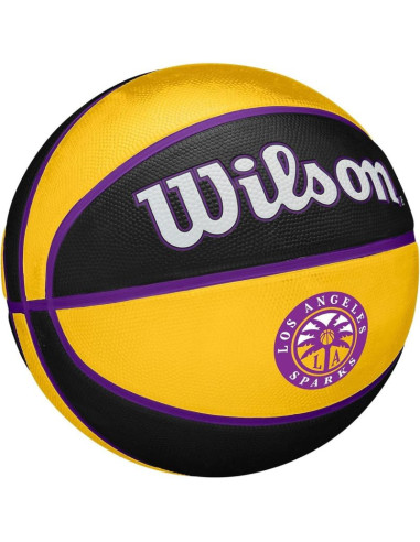 Piłka do koszykówki wilson wnba team tribute bskt la sparks r.6