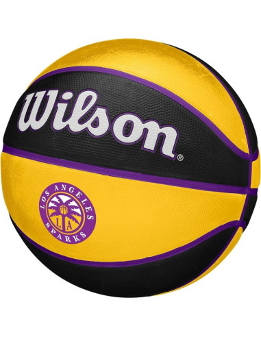 Piłka do koszykówki wilson wnba team tribute bskt la sparks r.6