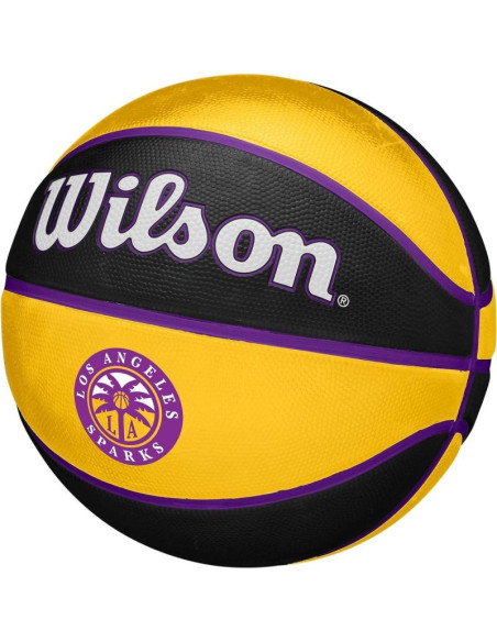 Piłka do koszykówki wilson wnba team tribute bskt la sparks r.6