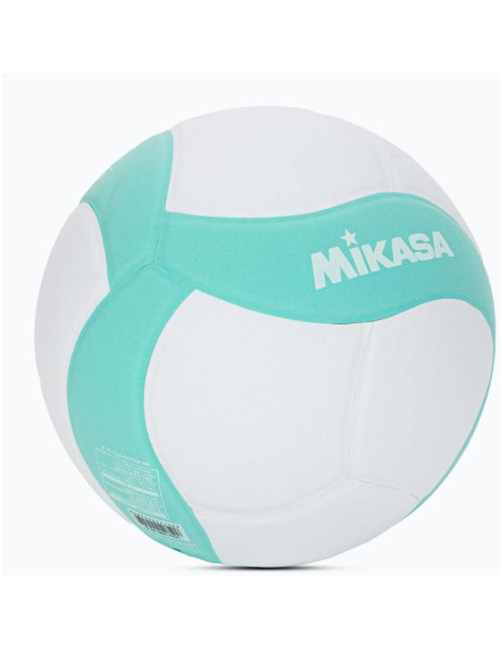 Piłka siatkowa mikasa vs210w kids mini r.4 210g biało/zielona