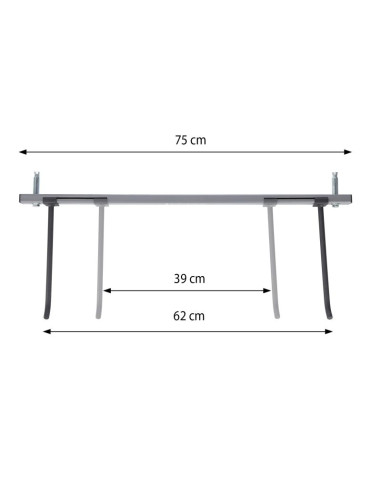 Wieszak na maty commercial hms str30