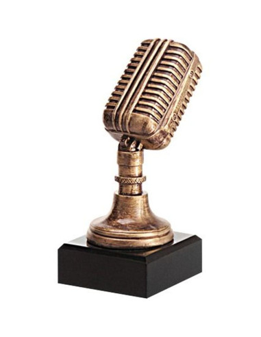 Figurka odlewana - mikrofon  rfst2079/br