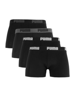 Bokserki męskie puma basic 4pak czarne 938198 01
