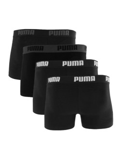 Bokserki męskie puma basic 4pak czarne 938198 01 2