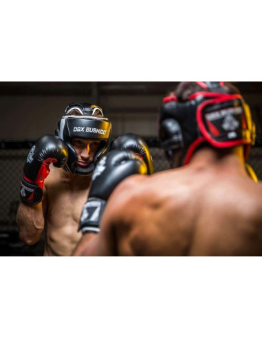 Kask bokserski m - phantom white