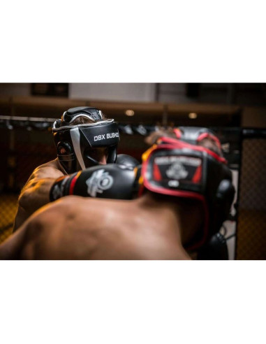 Kask bokserski m - phantom white