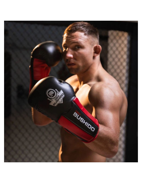 Rękawice bokserskie 12oz - phantom red - valor series