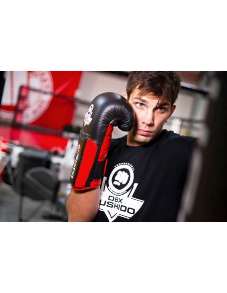 Rękawice bokserskie 12oz - phantom red - valor series