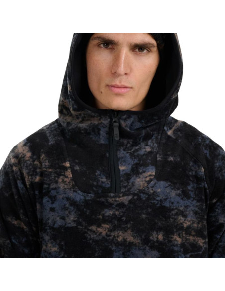 Bluza polarowa męska 4f m427 multikolor allover 4fwaw25tflem427 90a