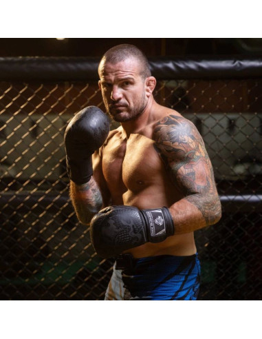 Rękawice bokserskie 8oz - black dragon - valor series