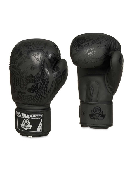 Rękawice bokserskie 8oz - black dragon - valor series