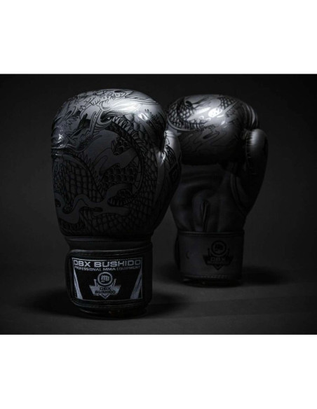 Rękawice bokserskie 8oz - black dragon - valor series