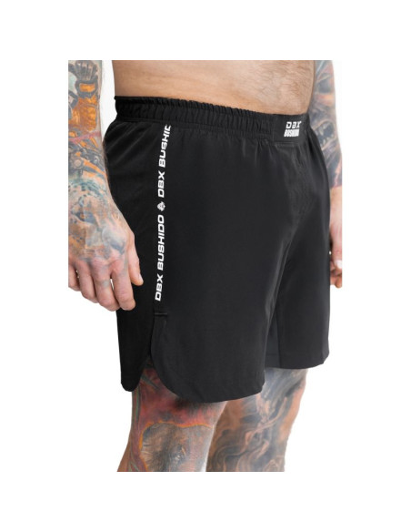 Spodenki shorty mma czarne dbx bushido