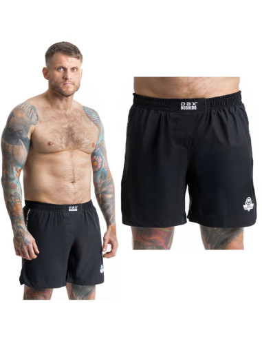 Spodenki shorty mma czarne dbx bushido