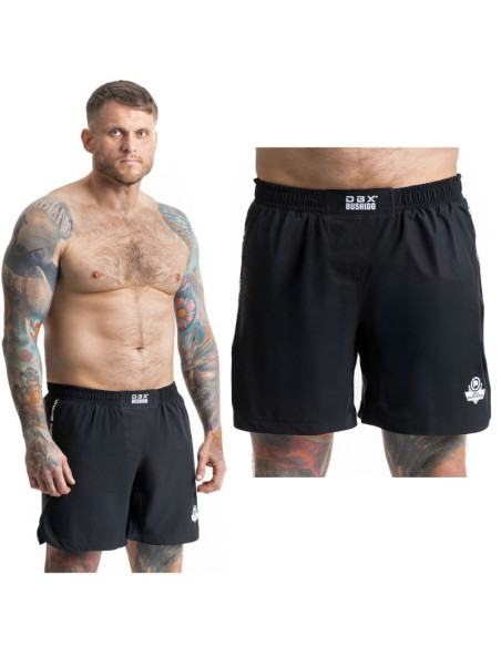 Spodenki shorty mma czarne dbx bushido