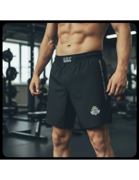 Spodenki shorty mma czarne dbx bushido