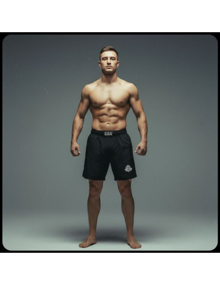 Spodenki shorty mma czarne dbx bushido