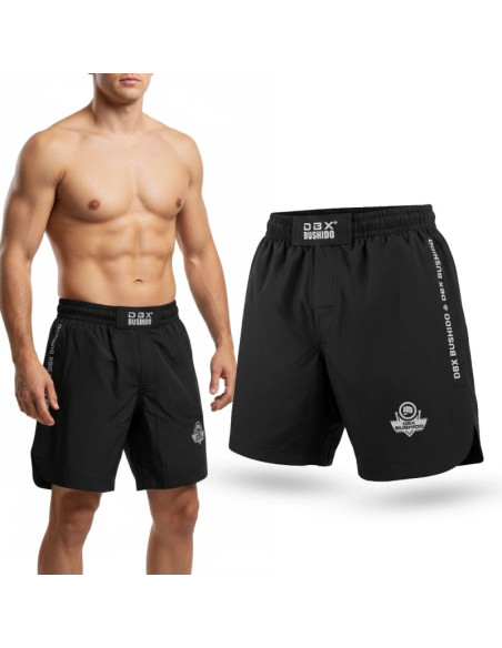 Spodenki shorty mma czarne dbx bushido