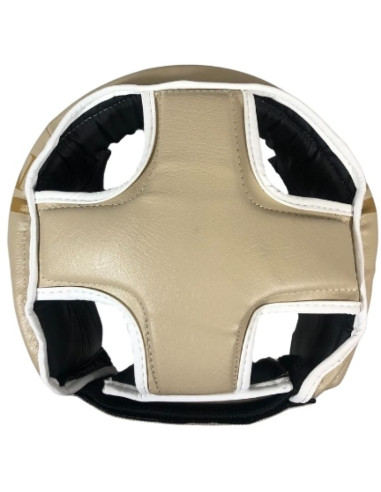 Kask bokserski masters ktop-pu-matt beżowy