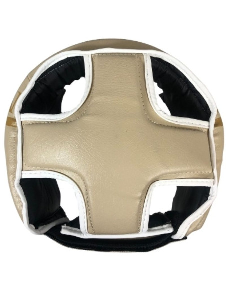 Kask bokserski masters ktop-pu-matt beżowy