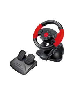 Kierownica z wibracjami esperanza high octane eg103 (pc, ps2, ps3  kolor czarny)