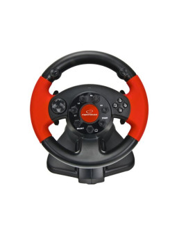 Kierownica z wibracjami esperanza high octane eg103 (pc, ps2, ps3  kolor czarny) 2