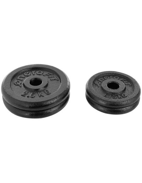 Hantla żeliwna 10 kg walizka enero fit