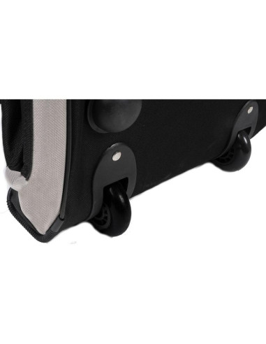 Torba sportowa podróżna z kółkami slazenger czarna