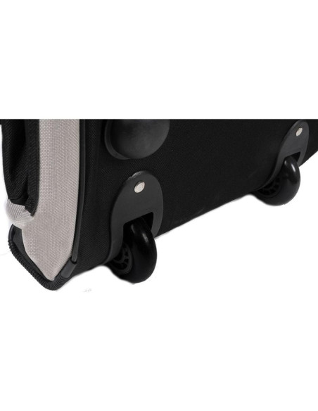 Torba sportowa podróżna z kółkami slazenger czarna