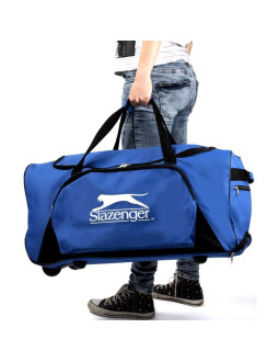 Torba sportowa podróżna z kółkami slazenger niebieski 2