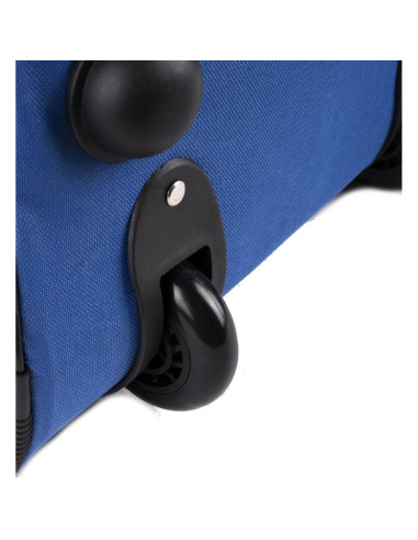 Torba sportowa podróżna z kółkami slazenger niebieski