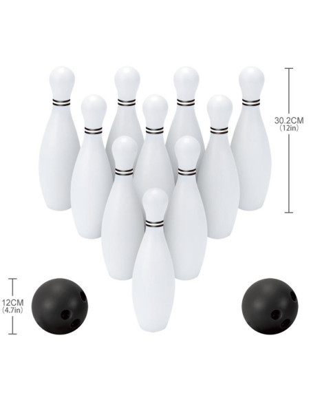 Zestaw sportowy do gry w kręgle bowling play set 30cm