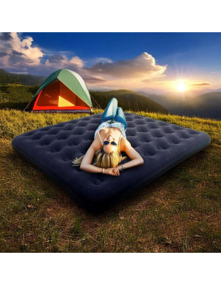 Materac 2 osobowy flok relax 203x183cm