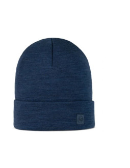 Czapka buff merino heavyweight beanie solid night blue